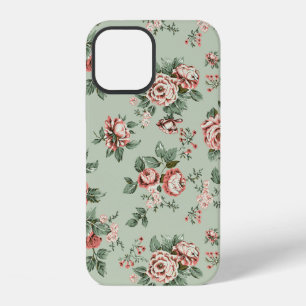 Allover multi motif flowers ornament Seamless patt iPhone 12 Case