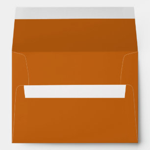 Alloy orange (solid colour) envelope