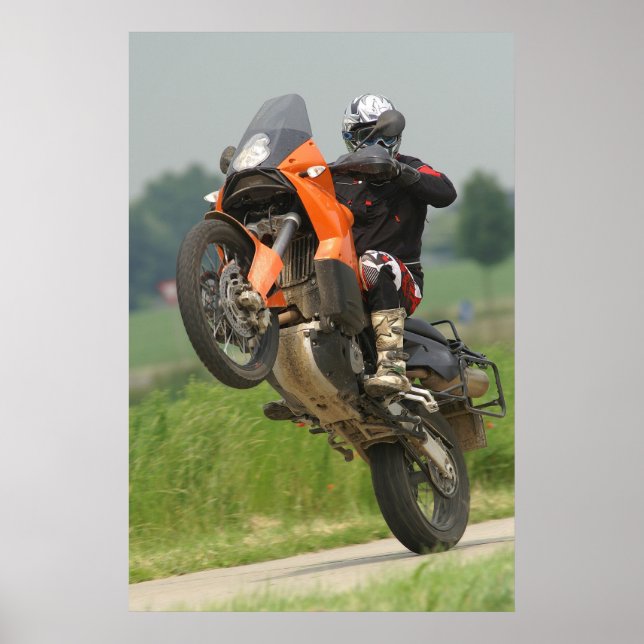 Allroad Wheelie Poster (Front)