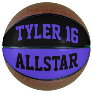 Allstar Black and Violet Basketball