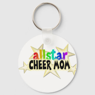 Allstar Cheer MOM Keychain
