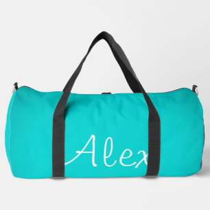Alluring Aqua Duffle Bag