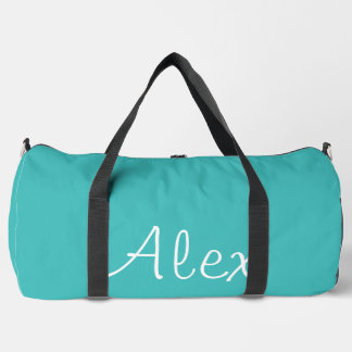Alluring Aqua Duffle Bag