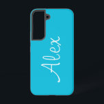 Alluring Aqua Samsung Galaxy Case<br><div class="desc">This stylish aqua-coloured deck of cards is perfect for your gamenights. It will add beauty to your card games.  It is also customizable to make it truly your own.</div>