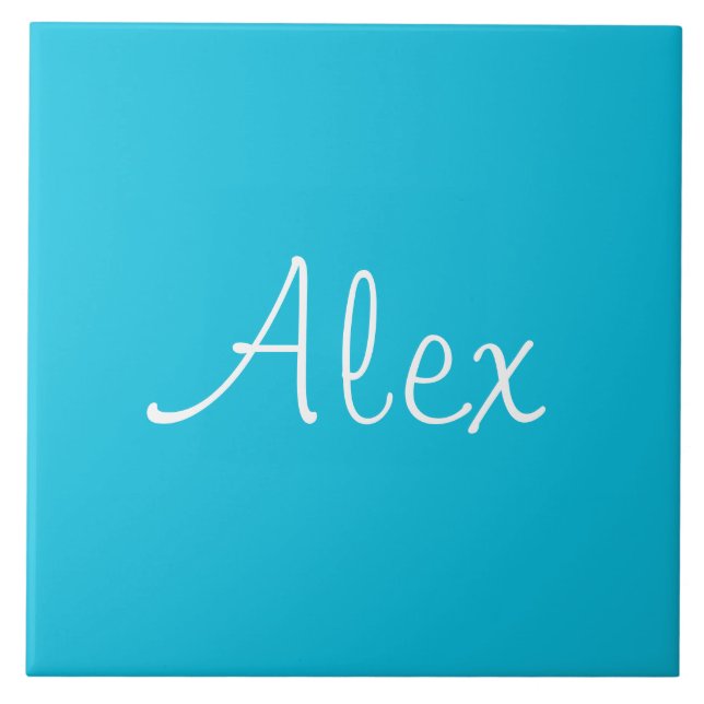 Alluring Aqua Tile (Front)