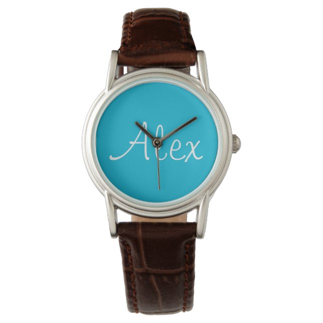 Alluring Aqua Watch (Front)