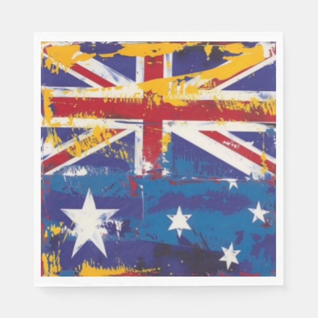 Alluring Australia Napkin (Front)