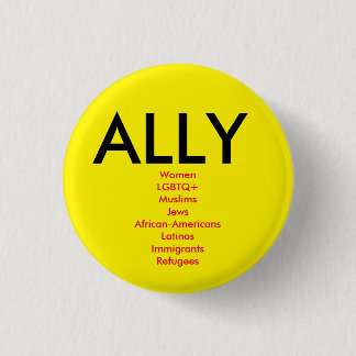 Ally 1 Inch Round Button