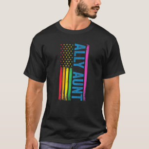 Ally Aunt Ally Lgbtq T-Shirt