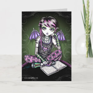 Ally Emo Fairy Card