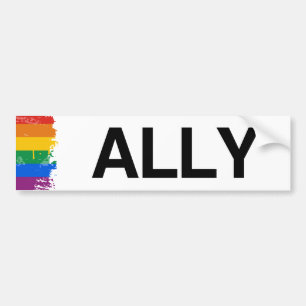 ALLY - .png Bumper Sticker