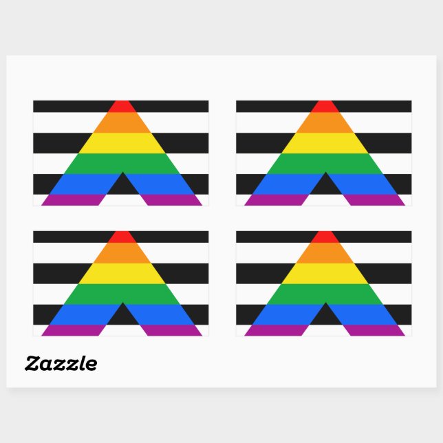 Ally Pride Flag Sticker (Sheet)