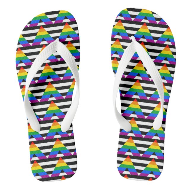 Ally Pride Flip Flops (Footbed)