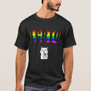 Ally Pride LGBTQ Equality Rainbow Lesbian Gay Tran T-Shirt