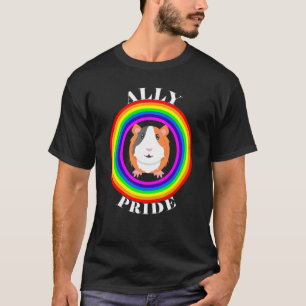 Ally Pride LGBTQ Equality Rainbow Lesbian Gay Tran T-Shirt