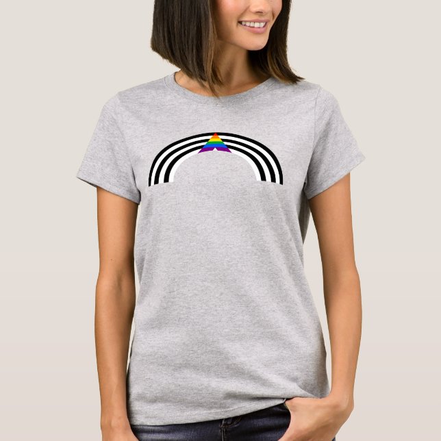 Ally Pride Rainbow T-Shirt (Front)