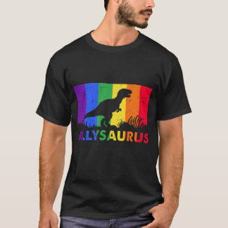 Ally Saurus T-Shirt, Rainbow Pride Shirt, Pride T-Shirt