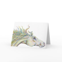 Alma (Horse) Greeting Card