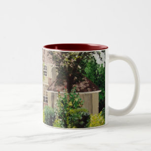 Alma House Painting Two-Tone Coffee Mug