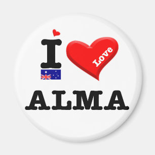 ALMA - I Love Magnet