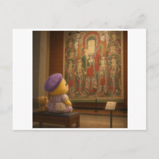 Alma’s Museum Journey – Korean Buddhist Art Postca Postcard