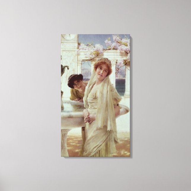 Alma-Tadema | A Difference of Opinion Canvas Print (Front)