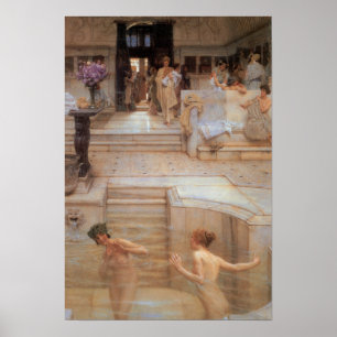 Alma-Tadema - A Favourite Custom Poster