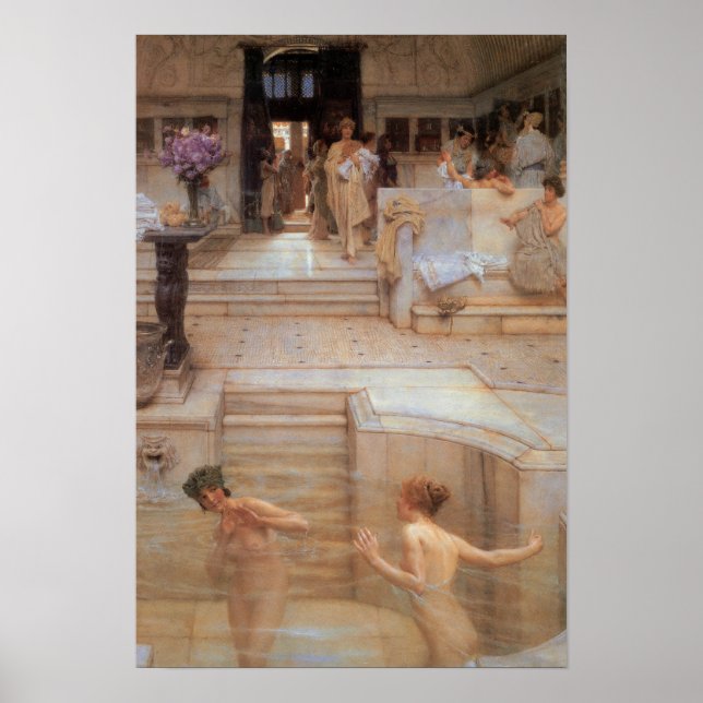 Alma-Tadema - A Favourite Custom Poster (Front)
