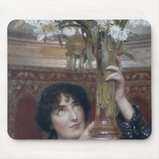 Alma-Tadema | A Flag of Truce, 1900 Mouse Pad (Front)