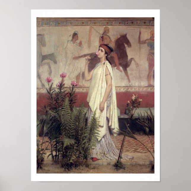 Alma-Tadema | A Greek Woman, 1869 Poster (Front)