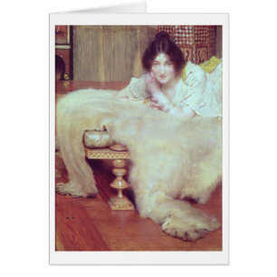 Alma-Tadema A Listener: The Bear Rug, 1899