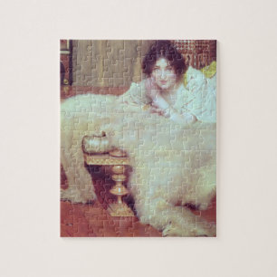Alma-Tadema A Listener: The Bear Rug, 1899 Jigsaw Puzzle