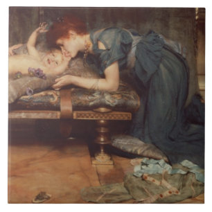 Alma-Tadema An Earthly Paradise, 1891 Tile