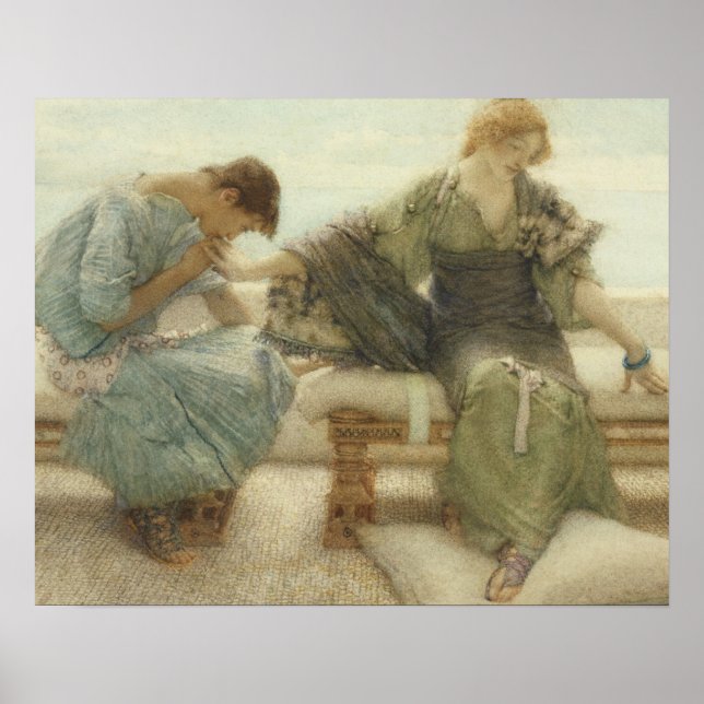 Alma-Tadema | Ask me no more, 1886 Poster (Front)