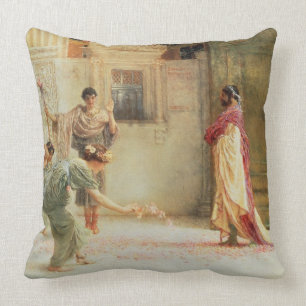 Alma-Tadema Caracalla: AD 211, 1902 Throw Pillow