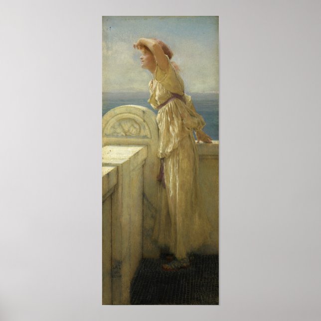 Alma-Tadema - Hopeful Poster (Front)