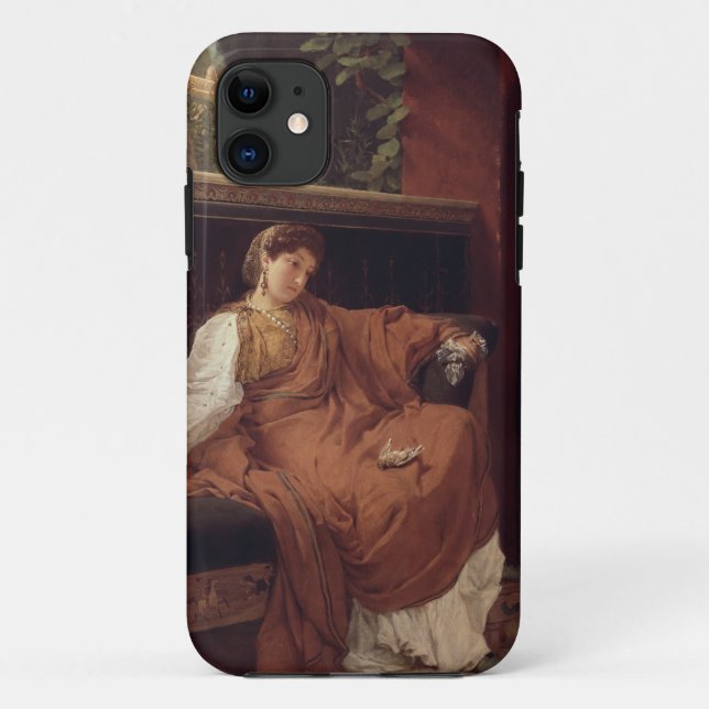 Alma-Tadema | Lesbia Weeping over a Sparrow Case-Mate iPhone Case (Back)