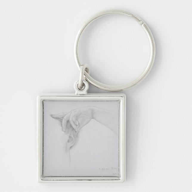 Alma-Tadema | Study for 'Thermaie Antoniniane' Keychain (Front)