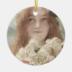 Alma-Tadema Summer Offering, 1894 Ceramic Ornament