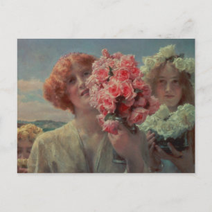 Alma-Tadema   Summer Offering, 1911 Postcard