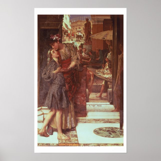 Alma-Tadema | The Departure, 1880 Poster (Front)