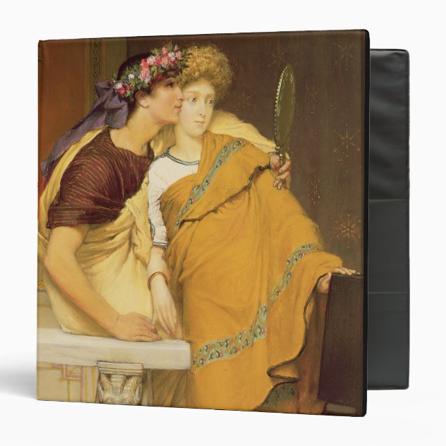 Alma-Tadema | The Mirror, 1868 Binder (Front/Inside)