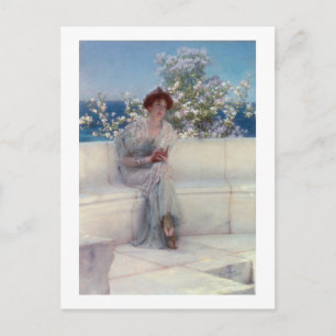 Alma-Tadema   The Year is at the Spring Postcard