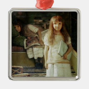 Alma-Tadema   This is our Corner, 1873 Metal Ornament