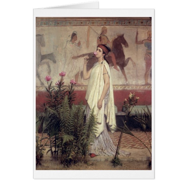 Alma-Tadema | une femme grecque, 1869 (Devant)