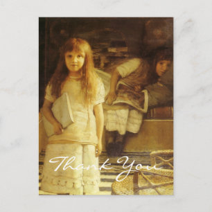 Alma Tadema's This is Our Corner Postcard