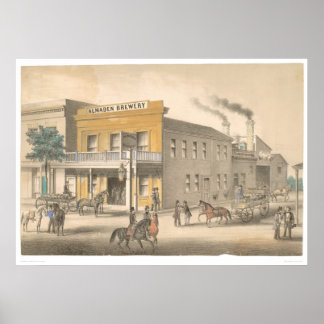 Almaden Brewery (0017B) Poster