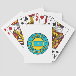 Almaty Kazakhstan Playing Cards
