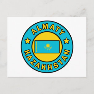 Almaty Kazakhstan Postcard