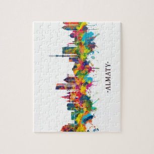 Almaty Kazakhstan Skyline Jigsaw Puzzle